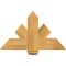 Ekena Millwork Kennewick Rough Sawn Timber Gable Bracket, Western Red Cedar, 36"W x 21"H x 4"D x 6"F, 14/12 Pitch GBW036X21X0406KEN00RWR - alternate 1